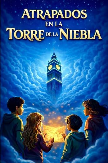 Portada de Atrapados en la torre de la niebla