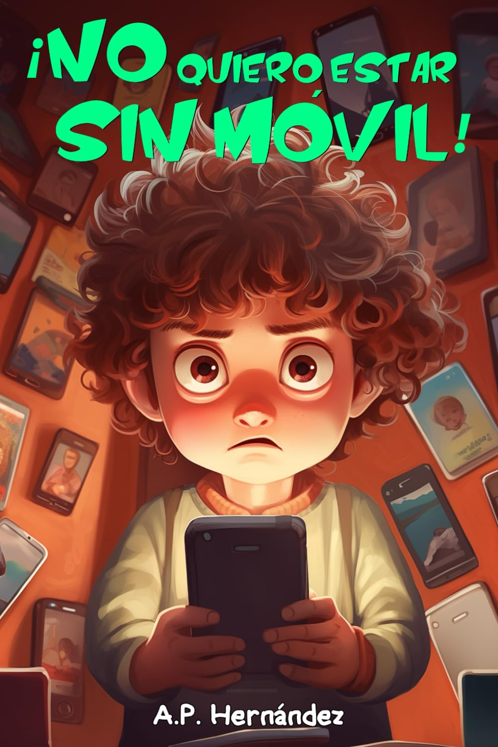 Portada de No quiero estar sin móvil