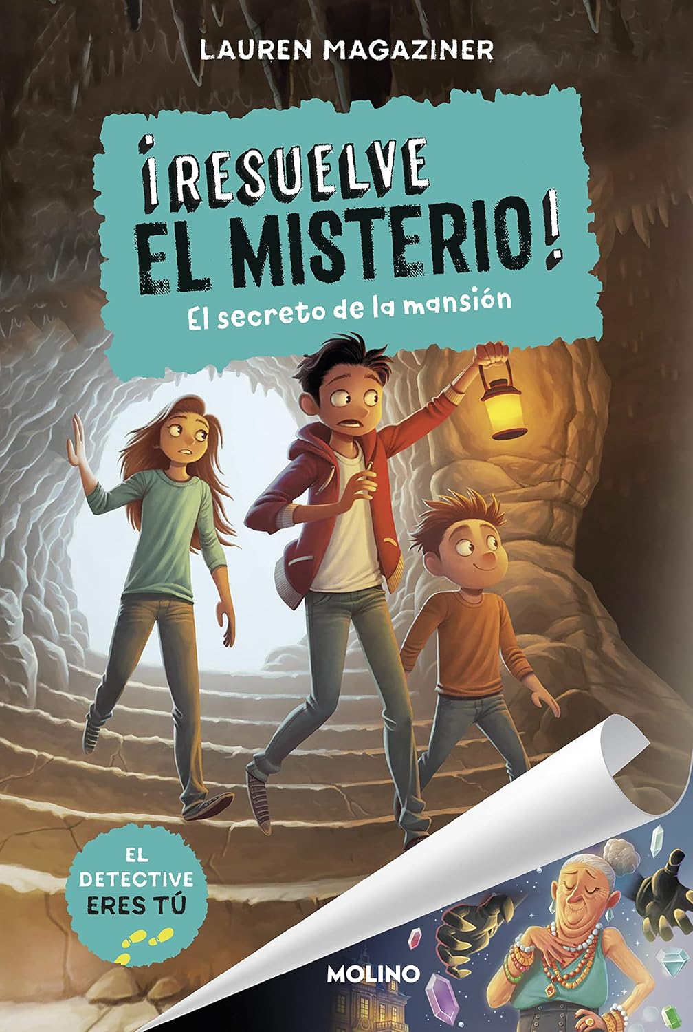 Portada de Resuelve el misterio 1 — El secreto de la mansión