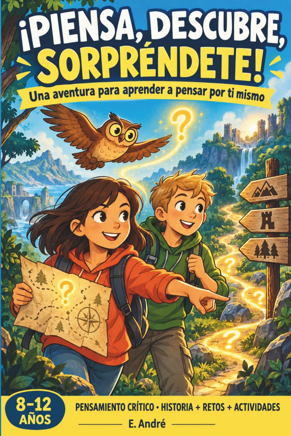 Portada de ¡Piensa, descubre, sorpréndete! — La aventura de tener ideas propias