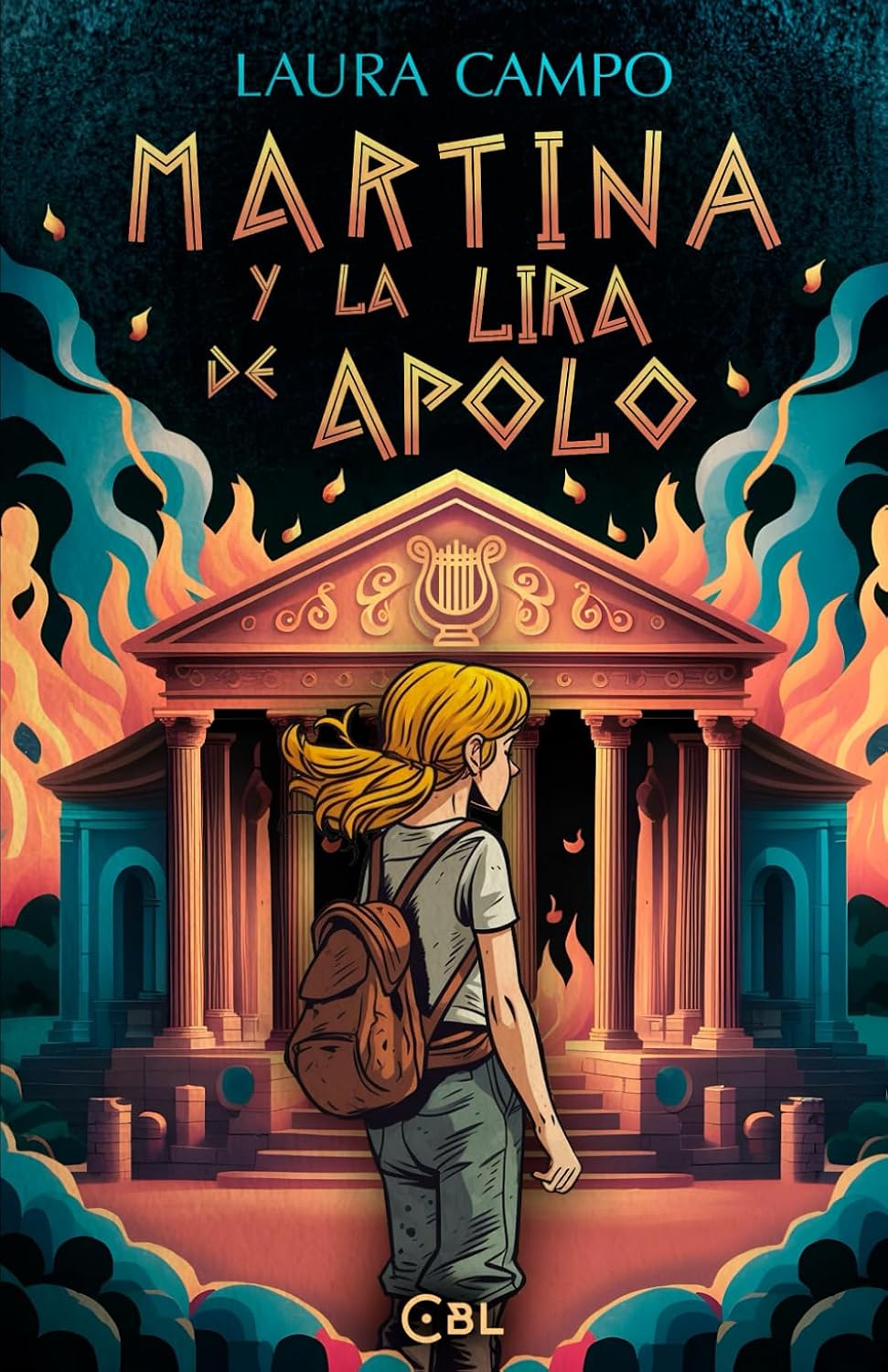 Portada de Martina y la lira de Apolo