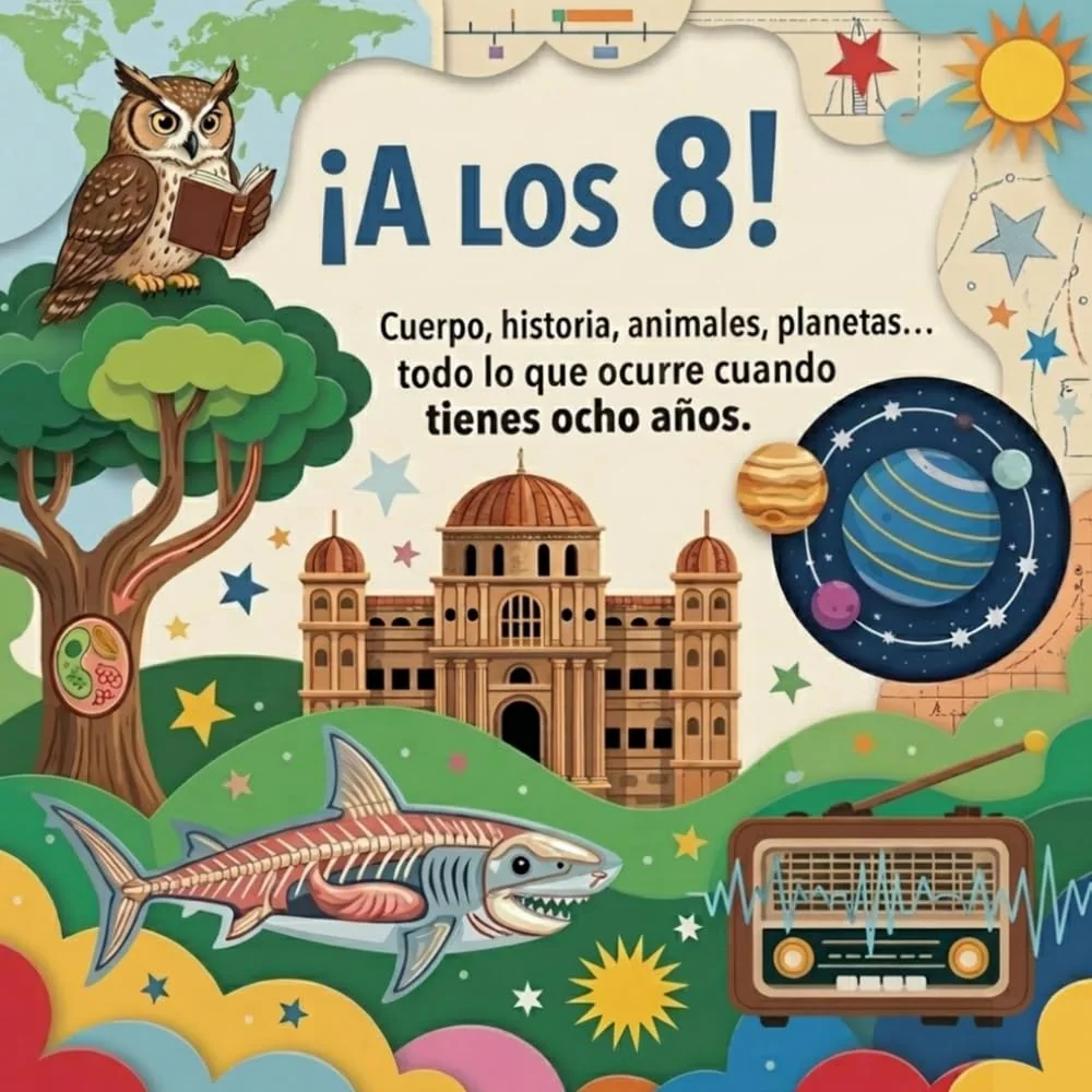 Portada de ¡A los 8!