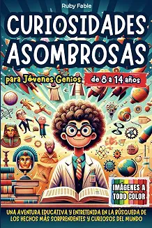 Portada de Curiosidades asombrosas para jóvenes genios