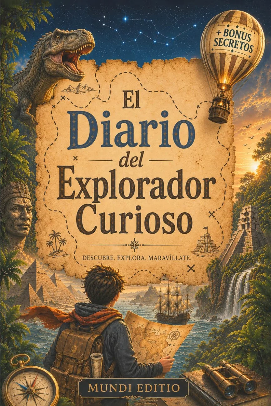 Portada de El diario del explorador curioso