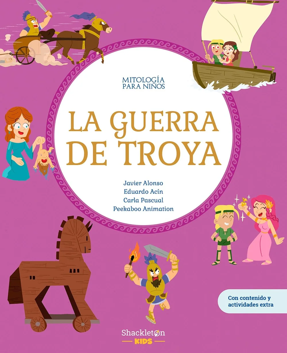 Portada de La guerra de Troya
