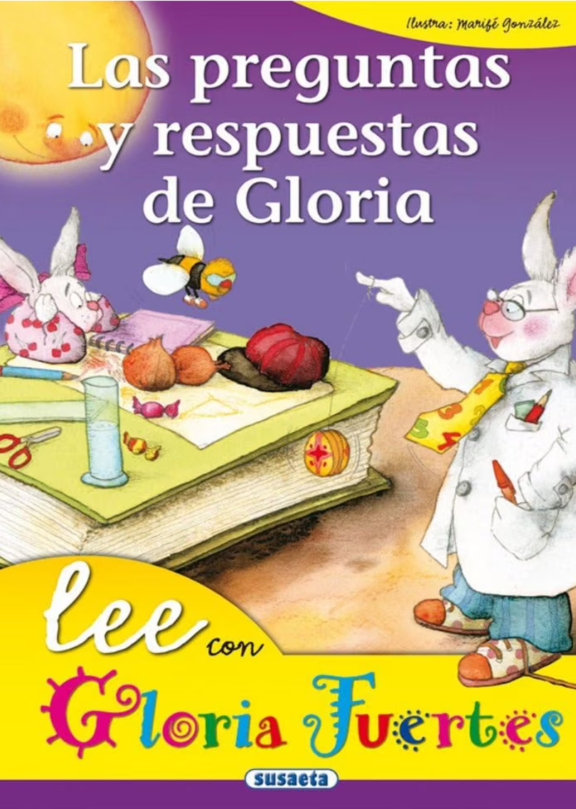 Portada de Las preguntas y respuestas de Gloria