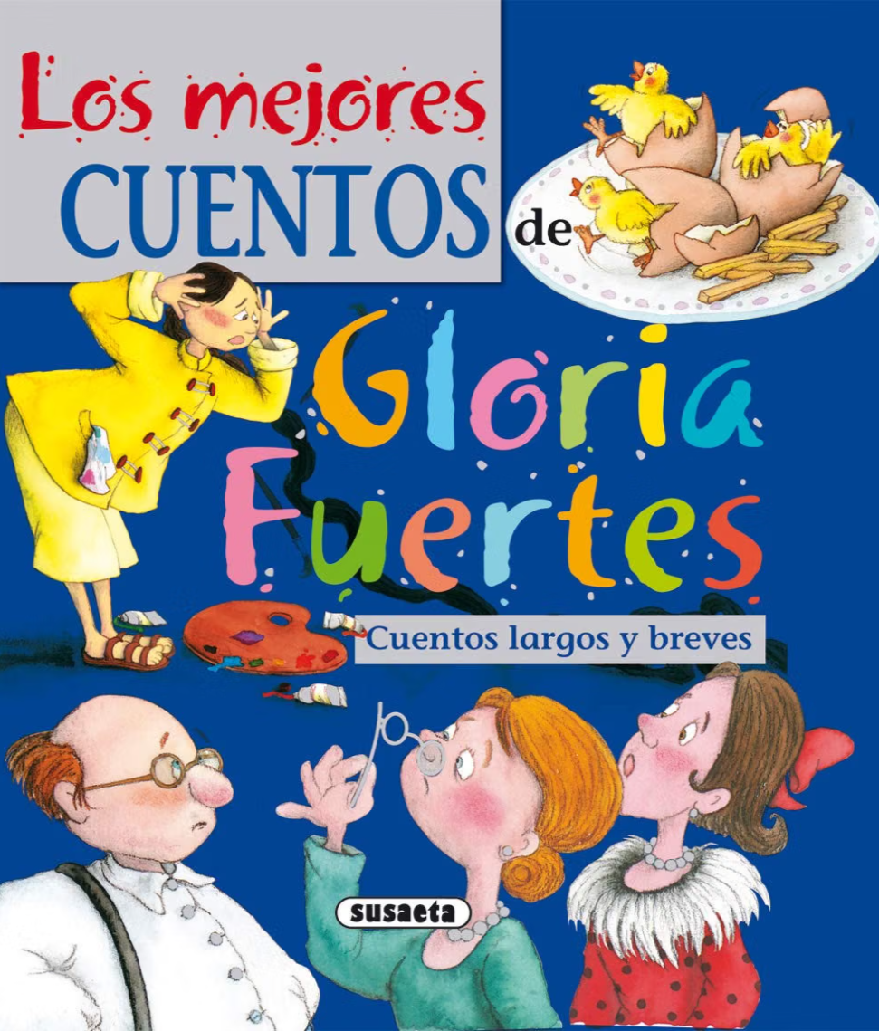 Portada de Los mejores cuentos de Gloria Fuertes: cuentos largos y breves