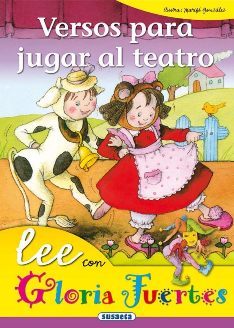 Portada de Versos para jugar al teatro