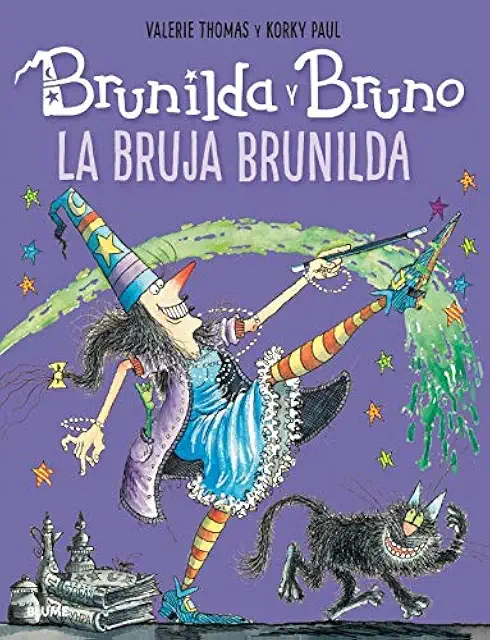 Portada de La bruja Brunilda