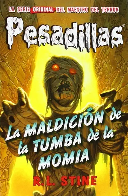 Portada de Pesadillas: La maldición de la tumba de la momia
