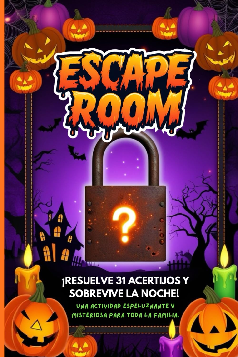 Portada de Escape Room: 31 acertijos