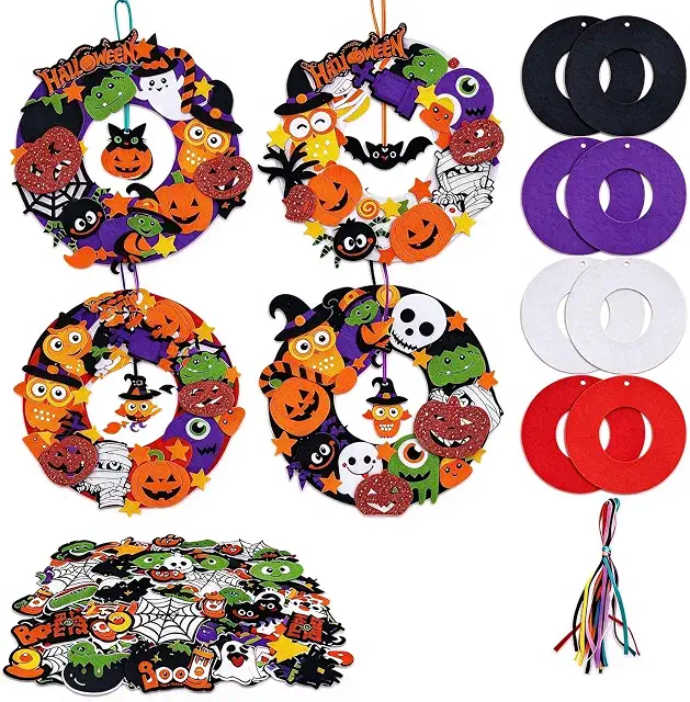 Portada de Kit de guirnaldas de Halloween para decorar